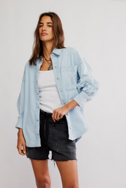 Ashley Denim Shirt- Classic Blue Wash