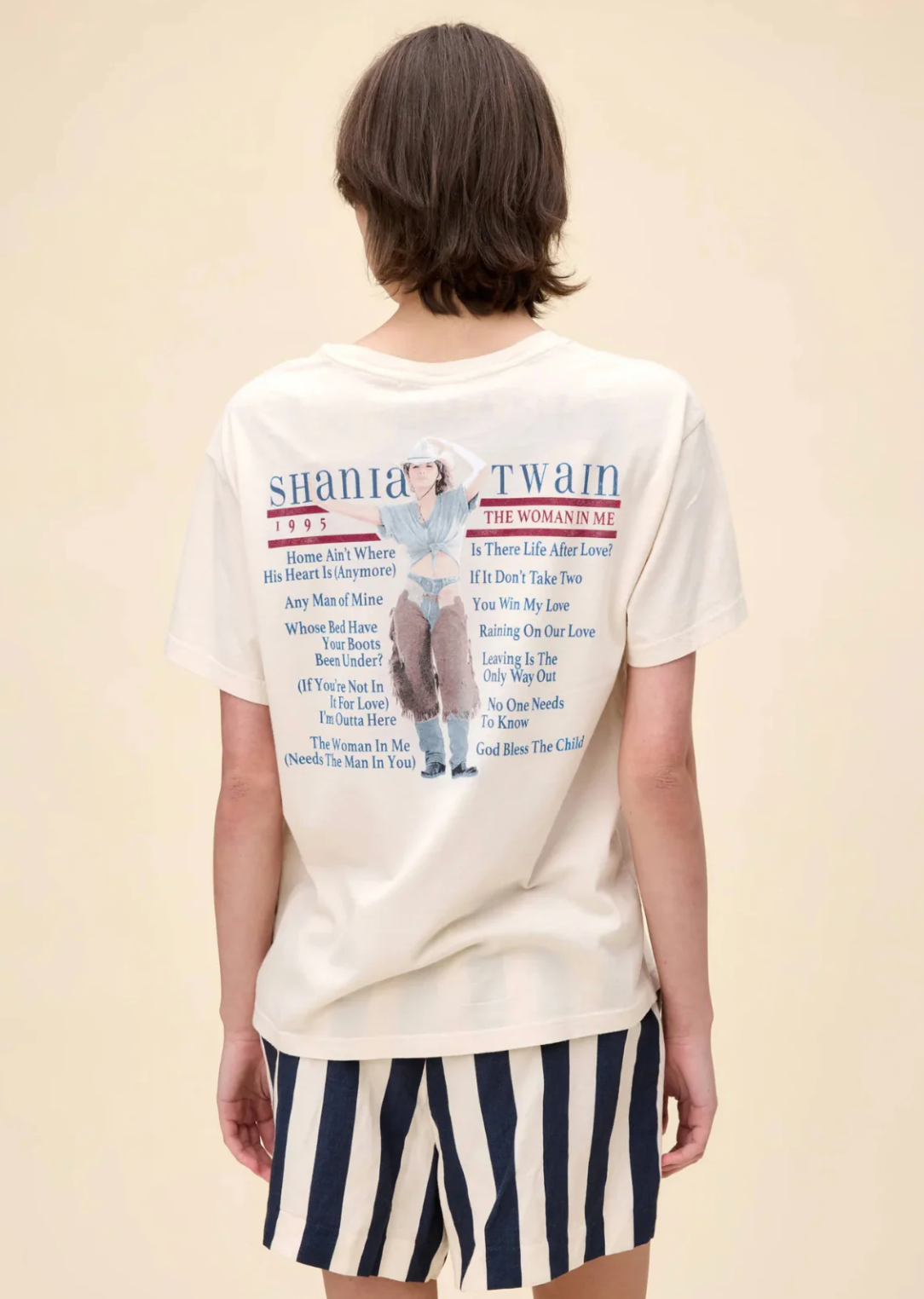 Shania Twain The Woman in Me Boyfriend Tee