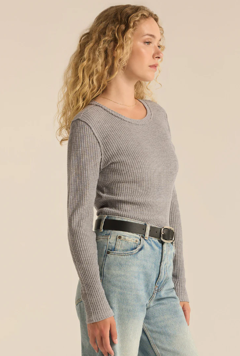 Arlet Thermal Longsleeve  - Heather Grey