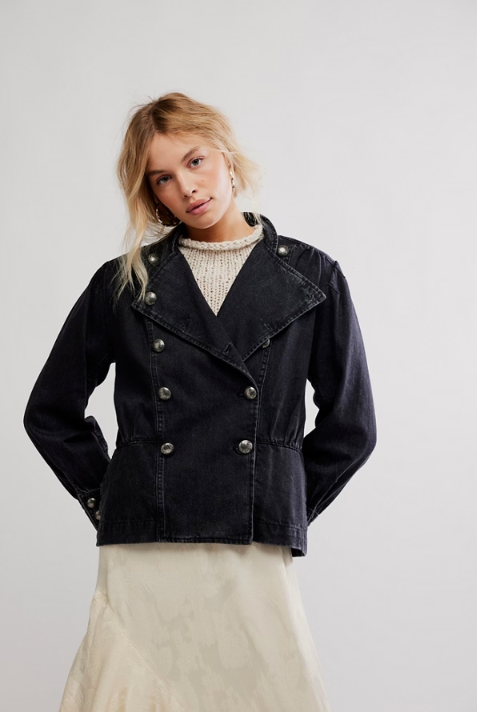 Imogene Denim Officer - Odyssey Black