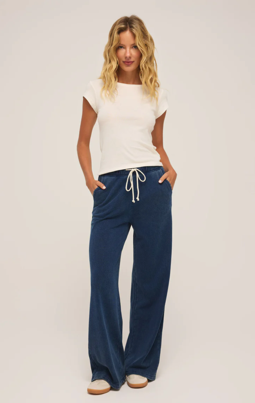Hunter Knit Denim Pant - Indigo
