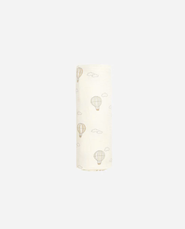 Woven Swaddle - Hot Air Balloons