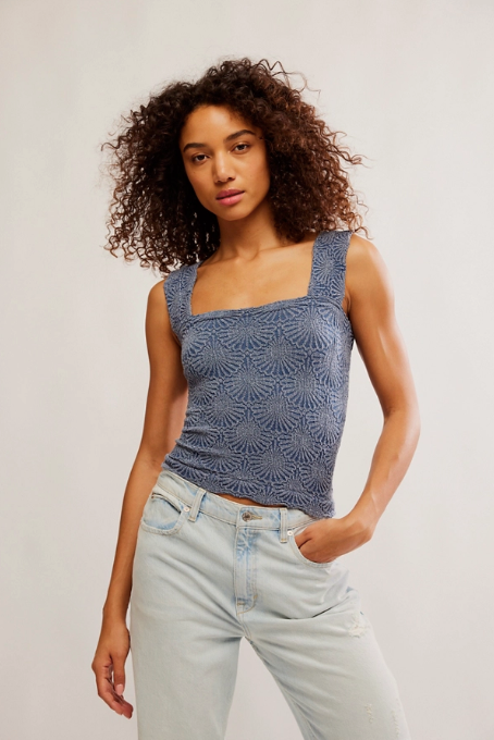 Love Letter Cami - Indigo Pura