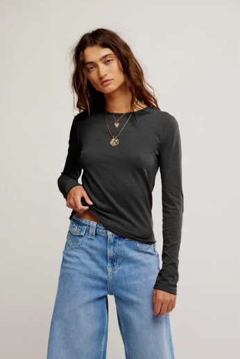 Nova Tee LS - Black