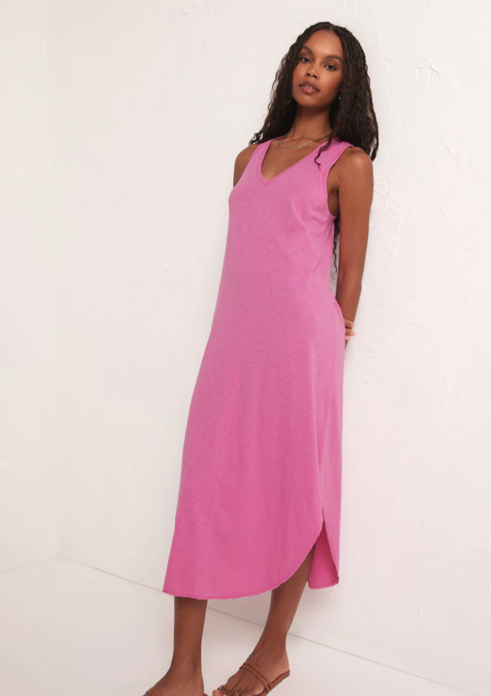 Reverie Slub Dress - Heartbreaker