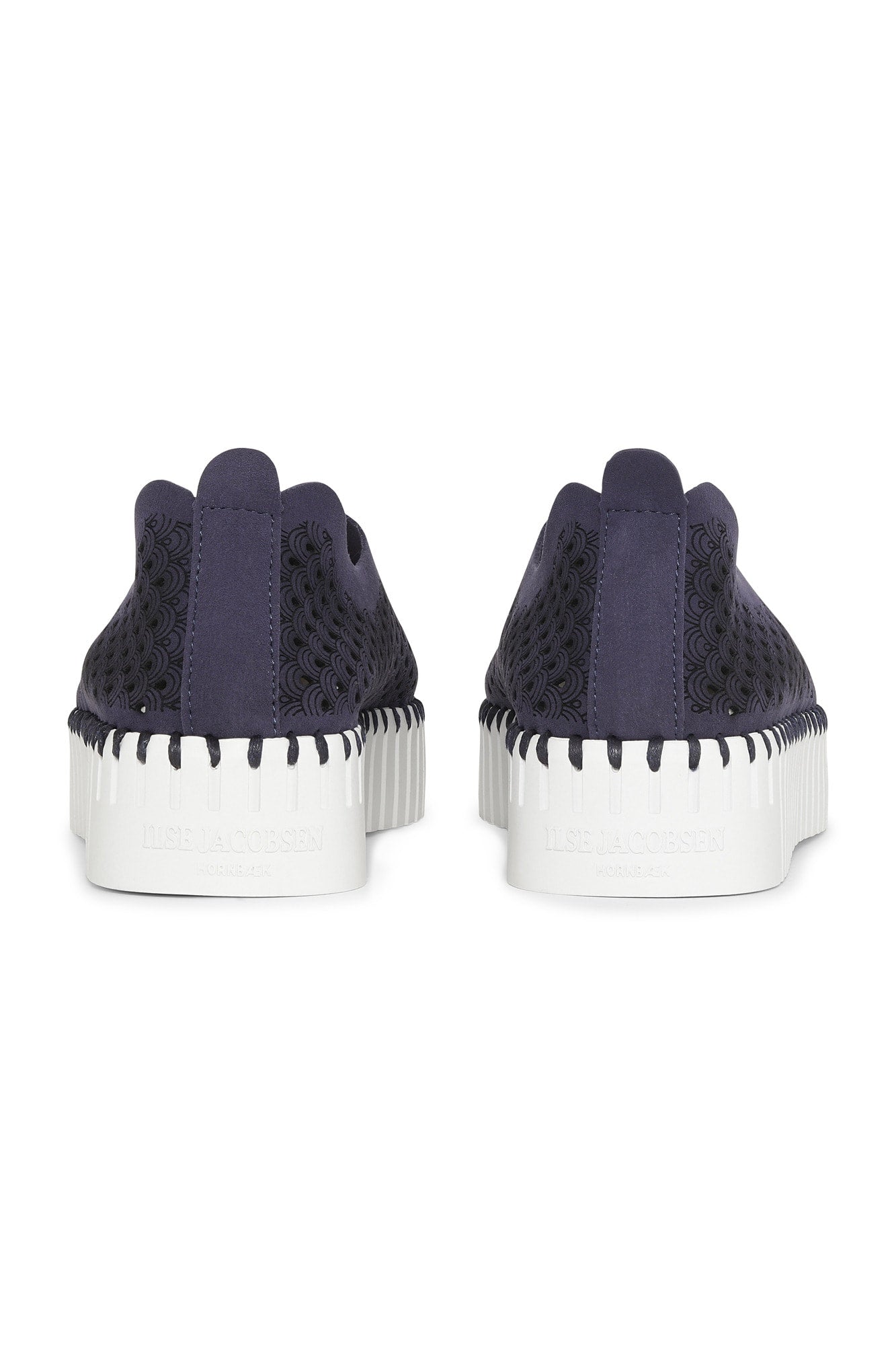 Tulip Shoe - Platform Navy