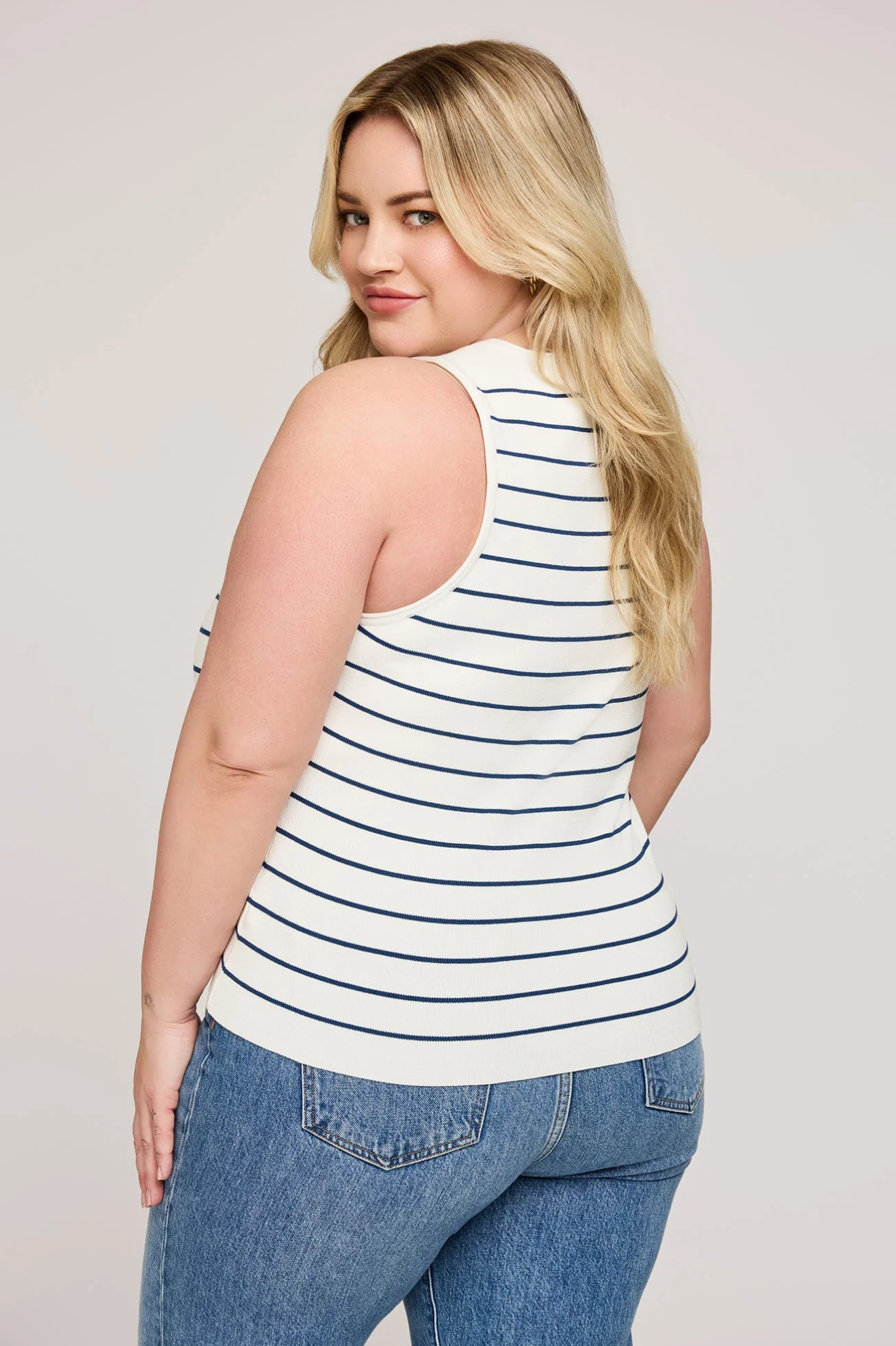 Sierra Tank - Nautical Stripe