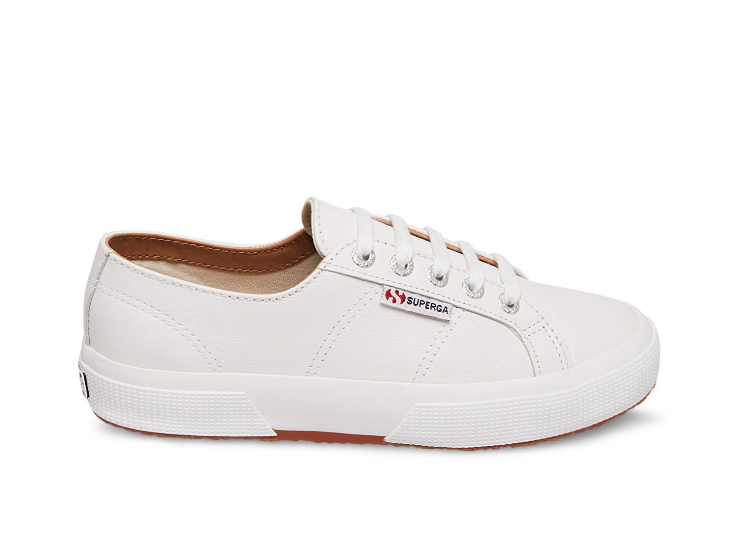 Superga Low - White Leather