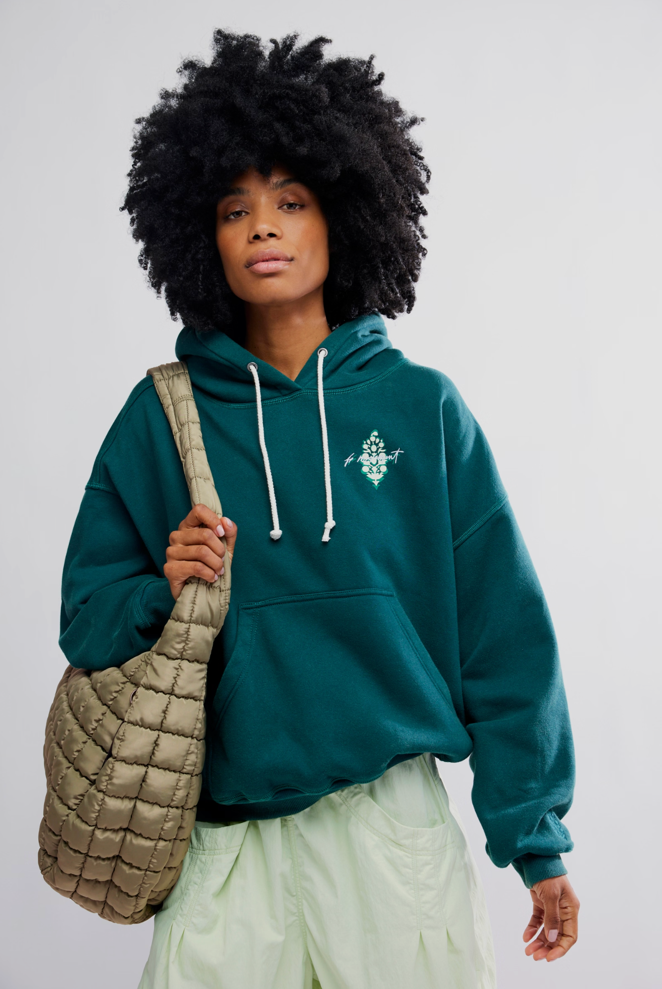 Quilted Carryall - Fp Movement - Seagrass