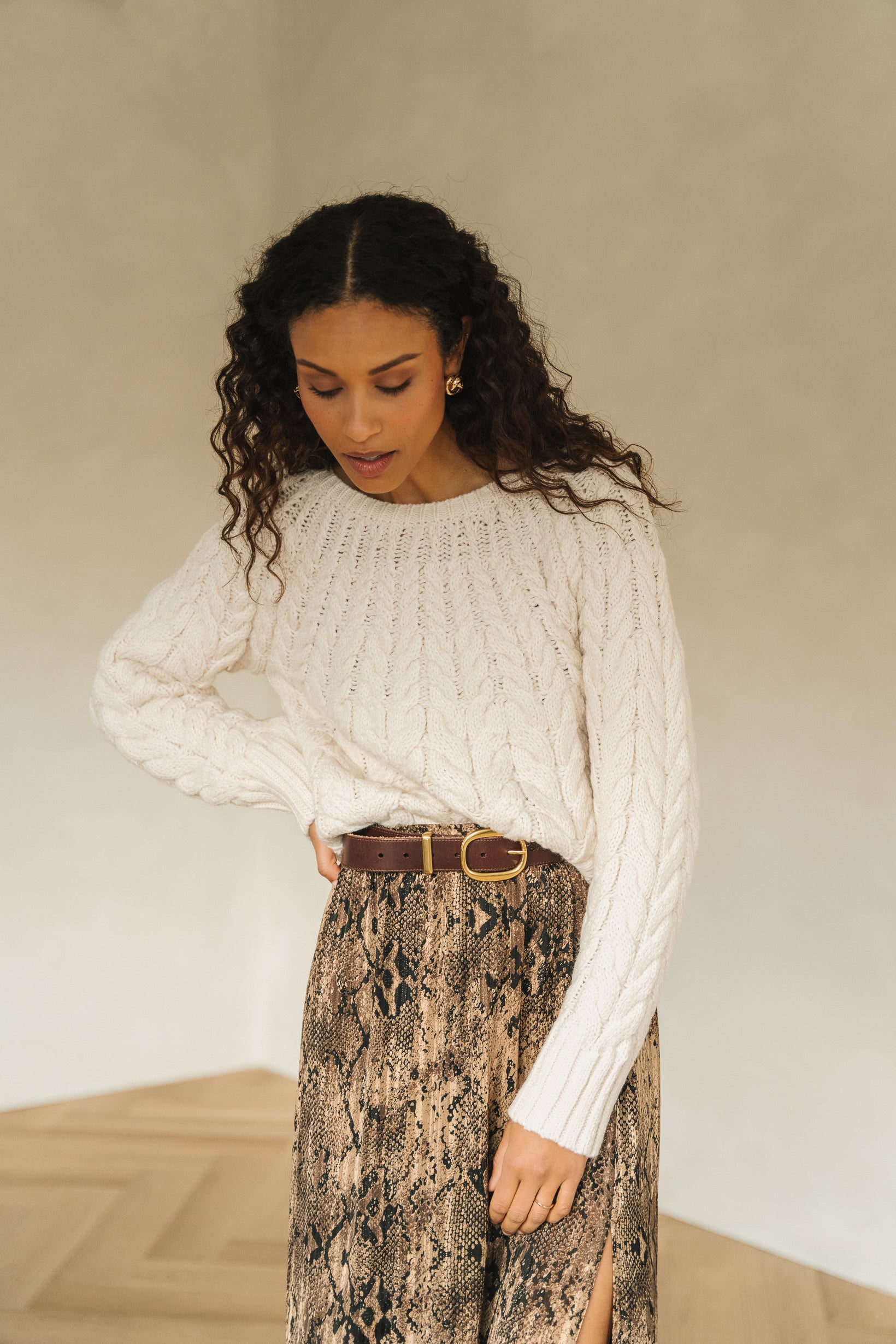 Lorenzo Sweater - Cream