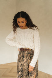 Lorenzo Sweater - Cream