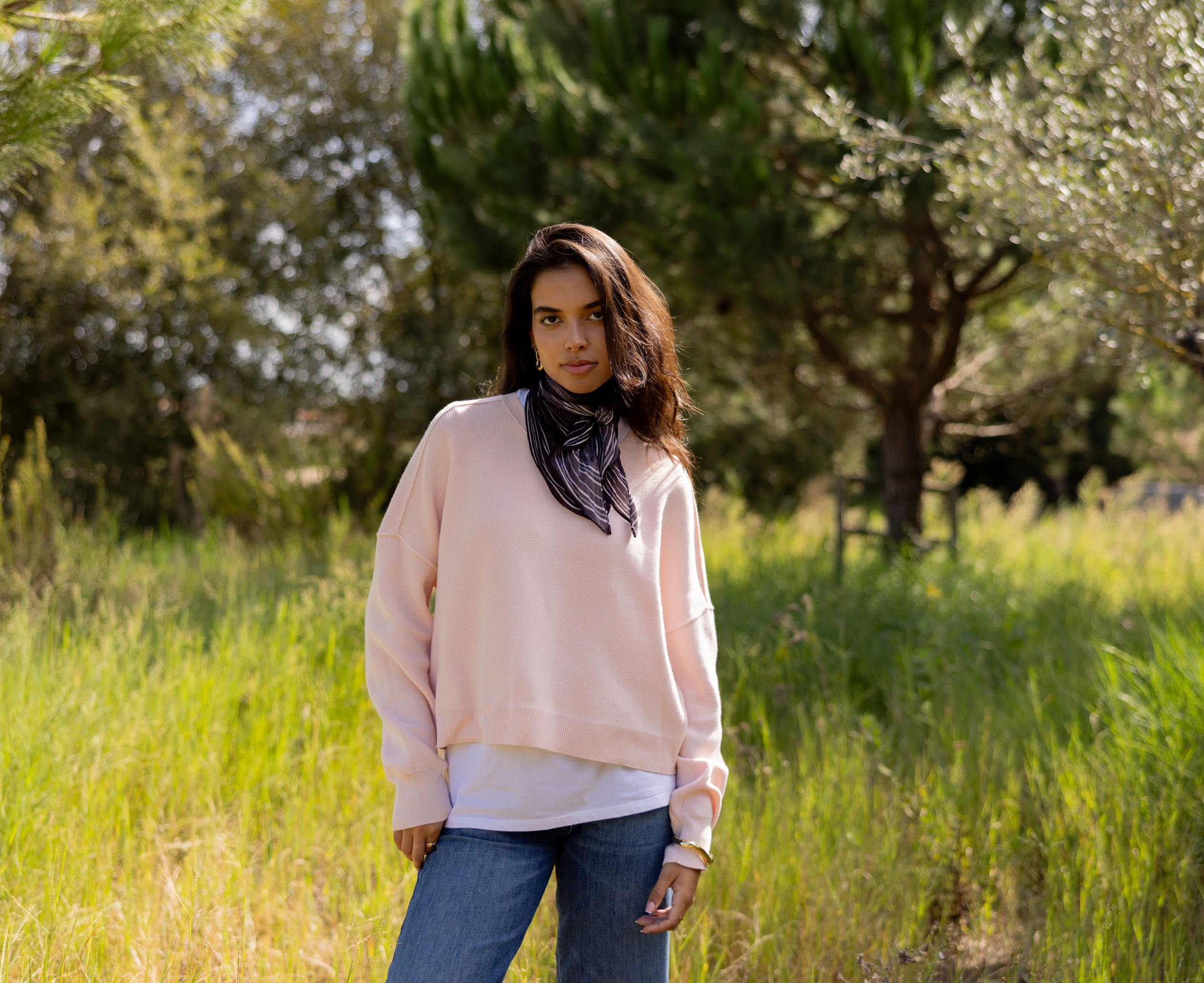 Echo Sweater - Petal