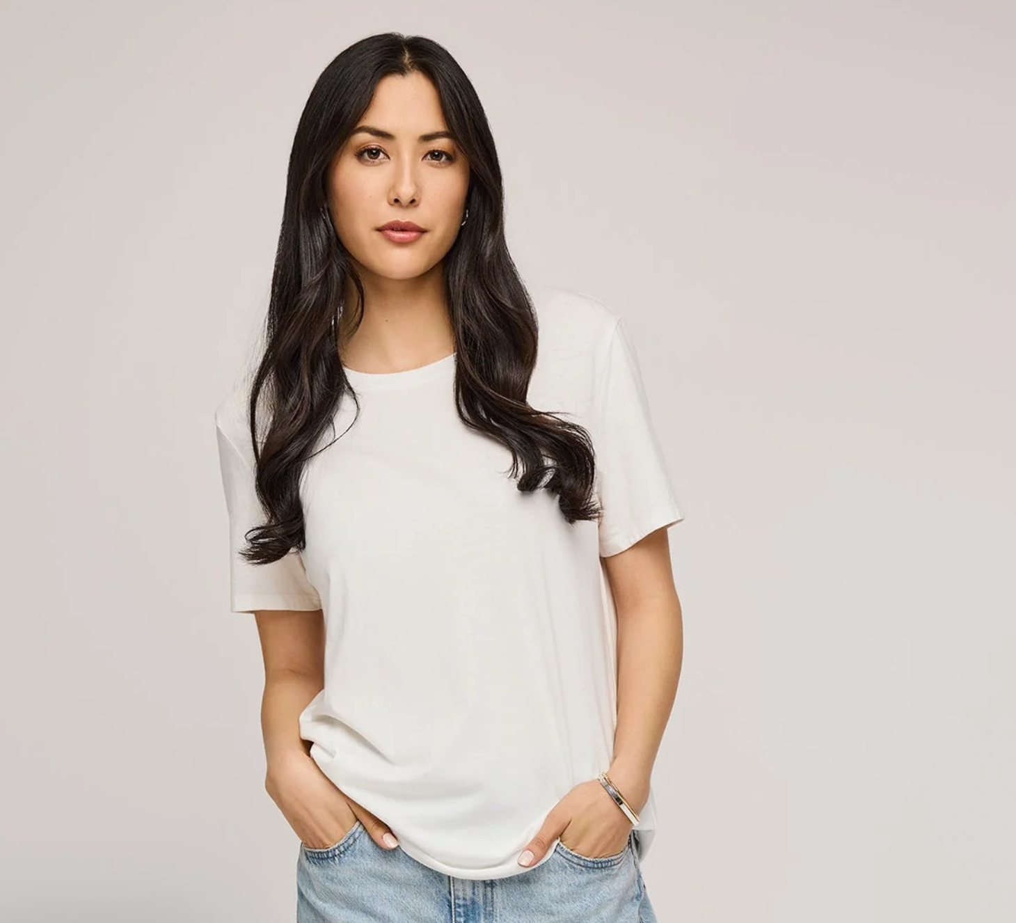 Victoria Crew T-Shirt - White