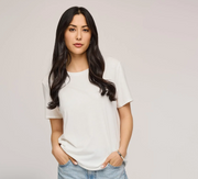 Victoria Crew T-Shirt - White