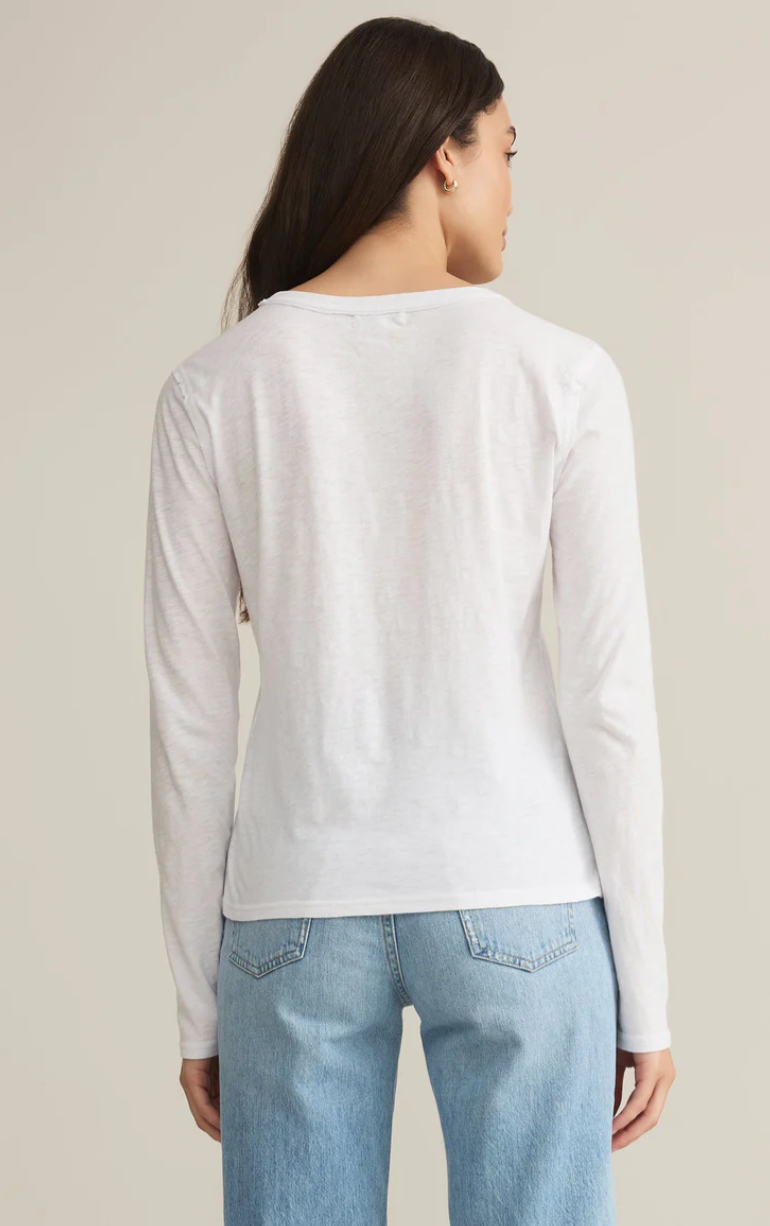 Arlet Slub Top - White