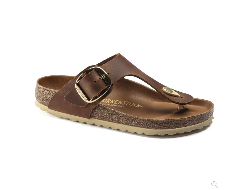 Gizeh Big Buckle - Cognac