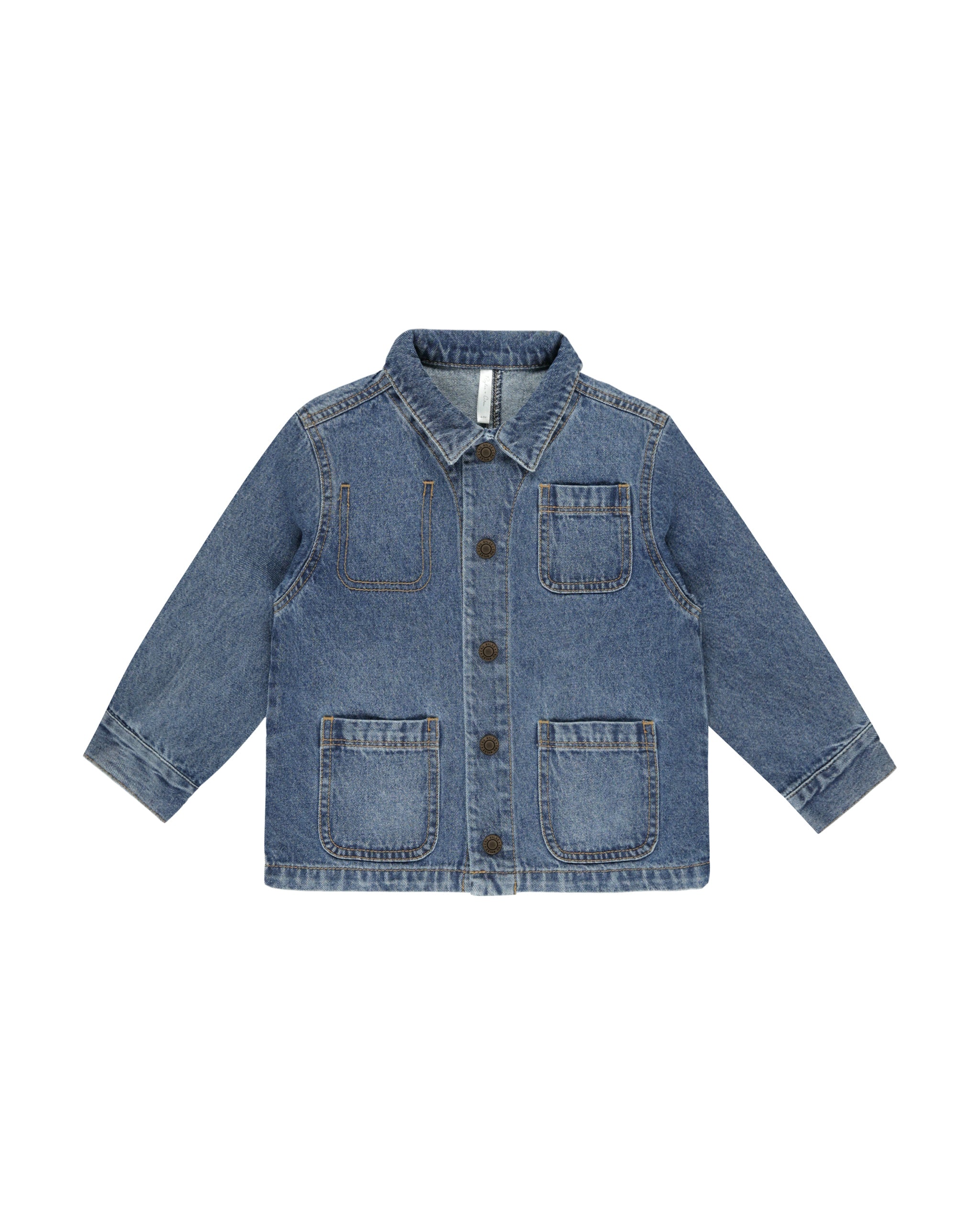 Denim Chore Coat - Indigo