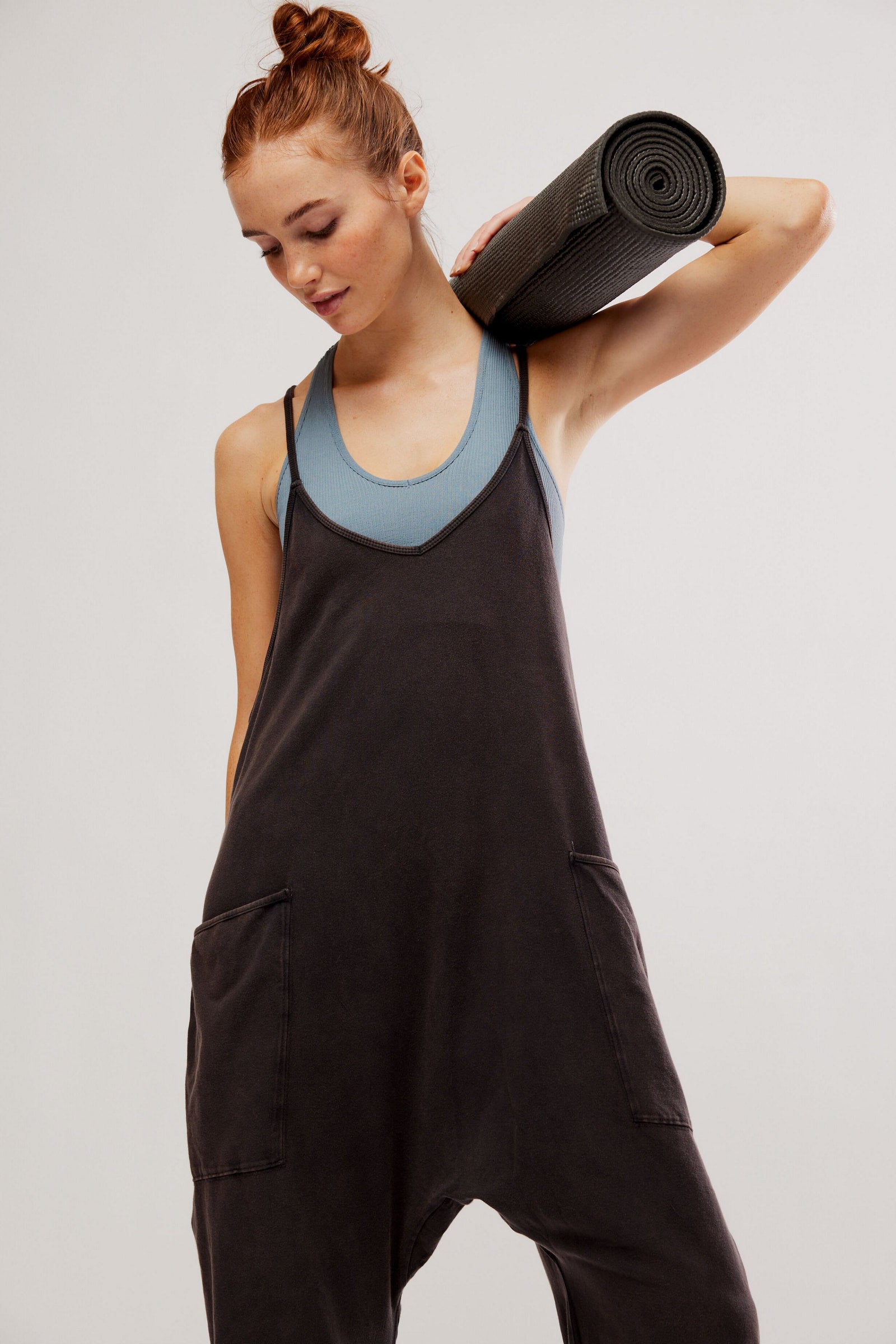 Hot Shot Onesie - Washed Black