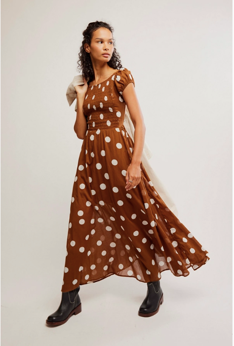 Ultraviolet Dress - Oak Combo