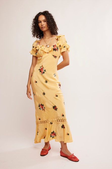 Bali Santa Cruz Dress - Golden Sands