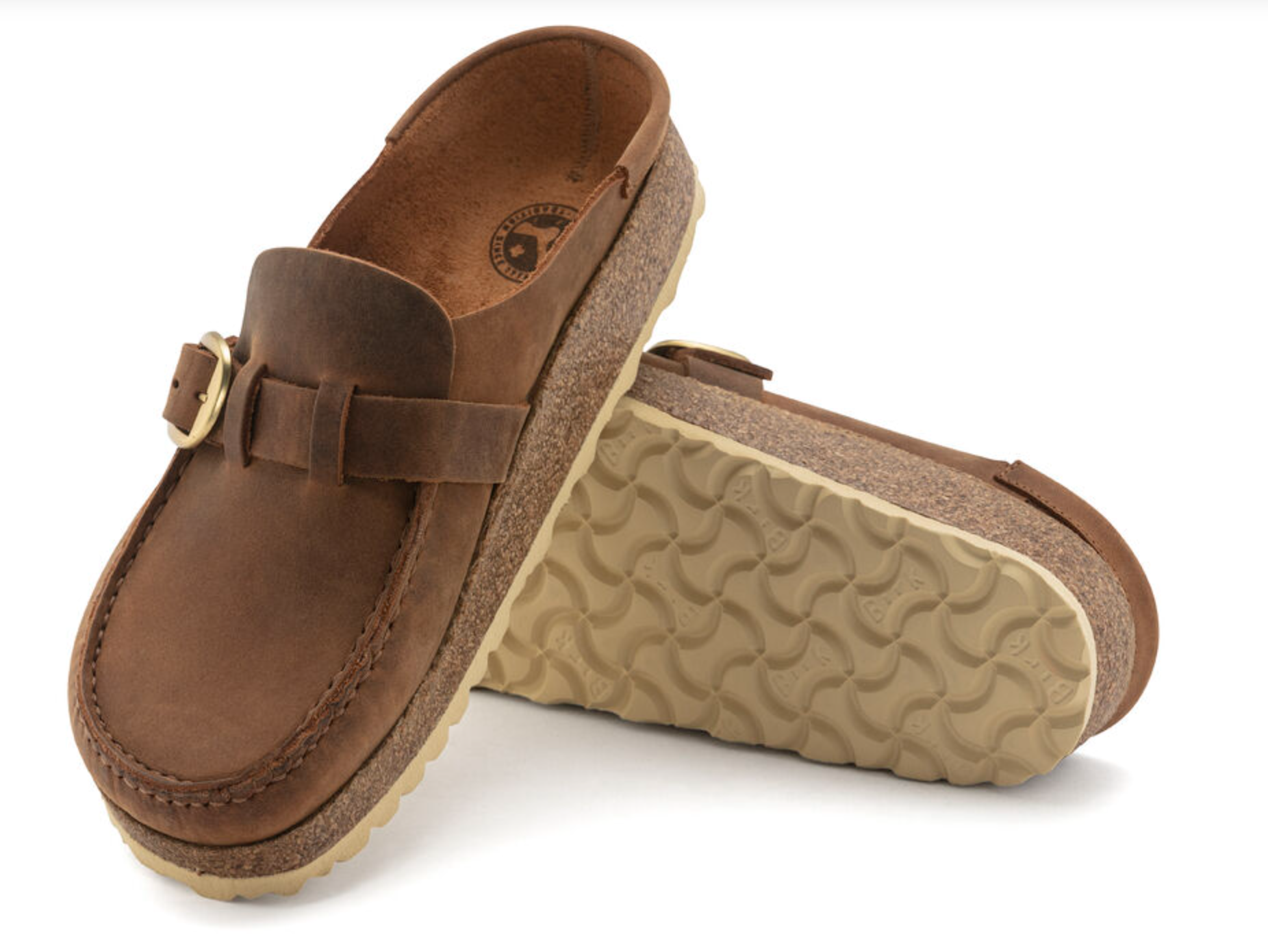 Buckley Clog - Cognac Oiled Leather