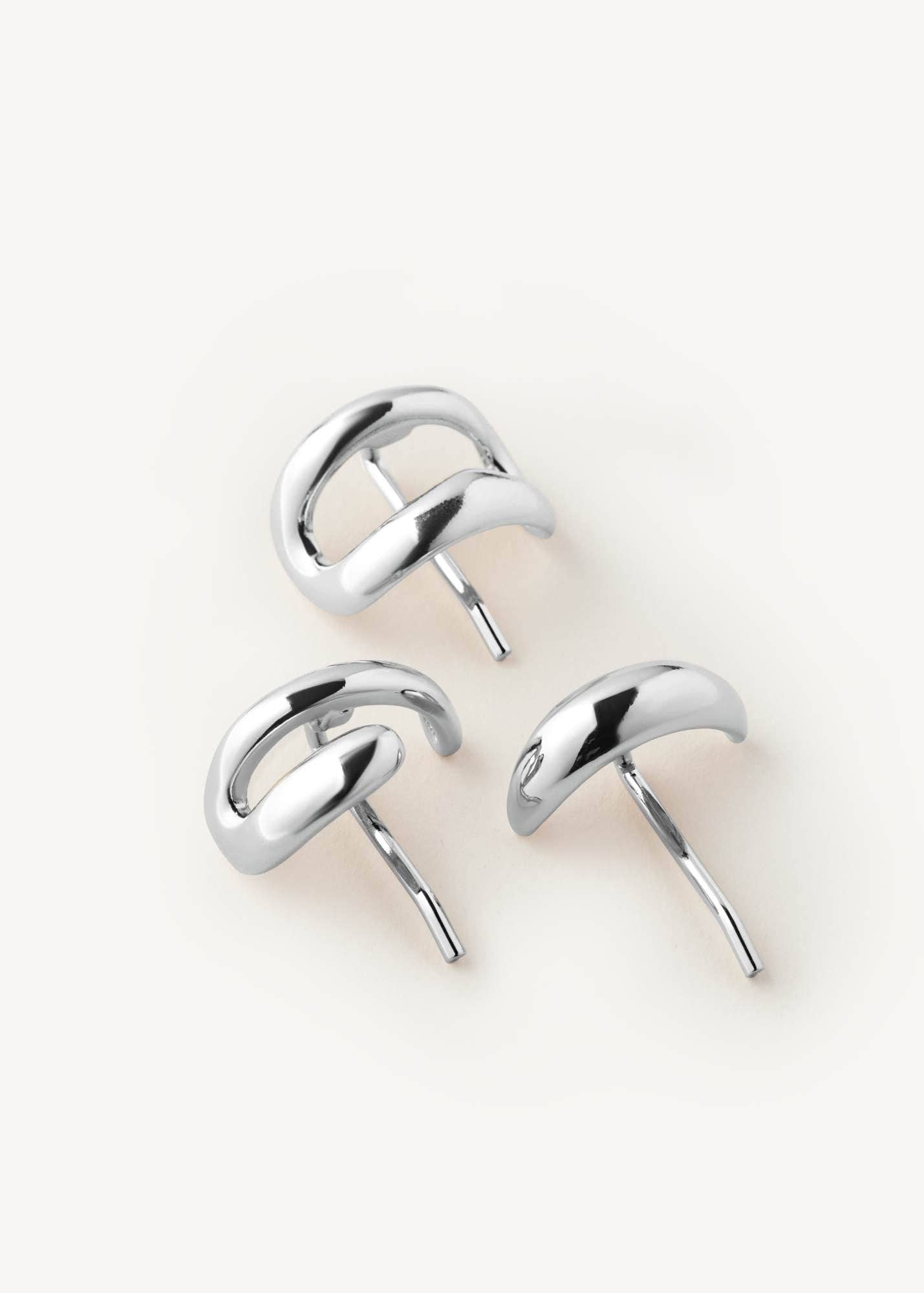 Hair Cuffs in Silver - KOV