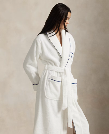 Essentials Robe - White Cloud