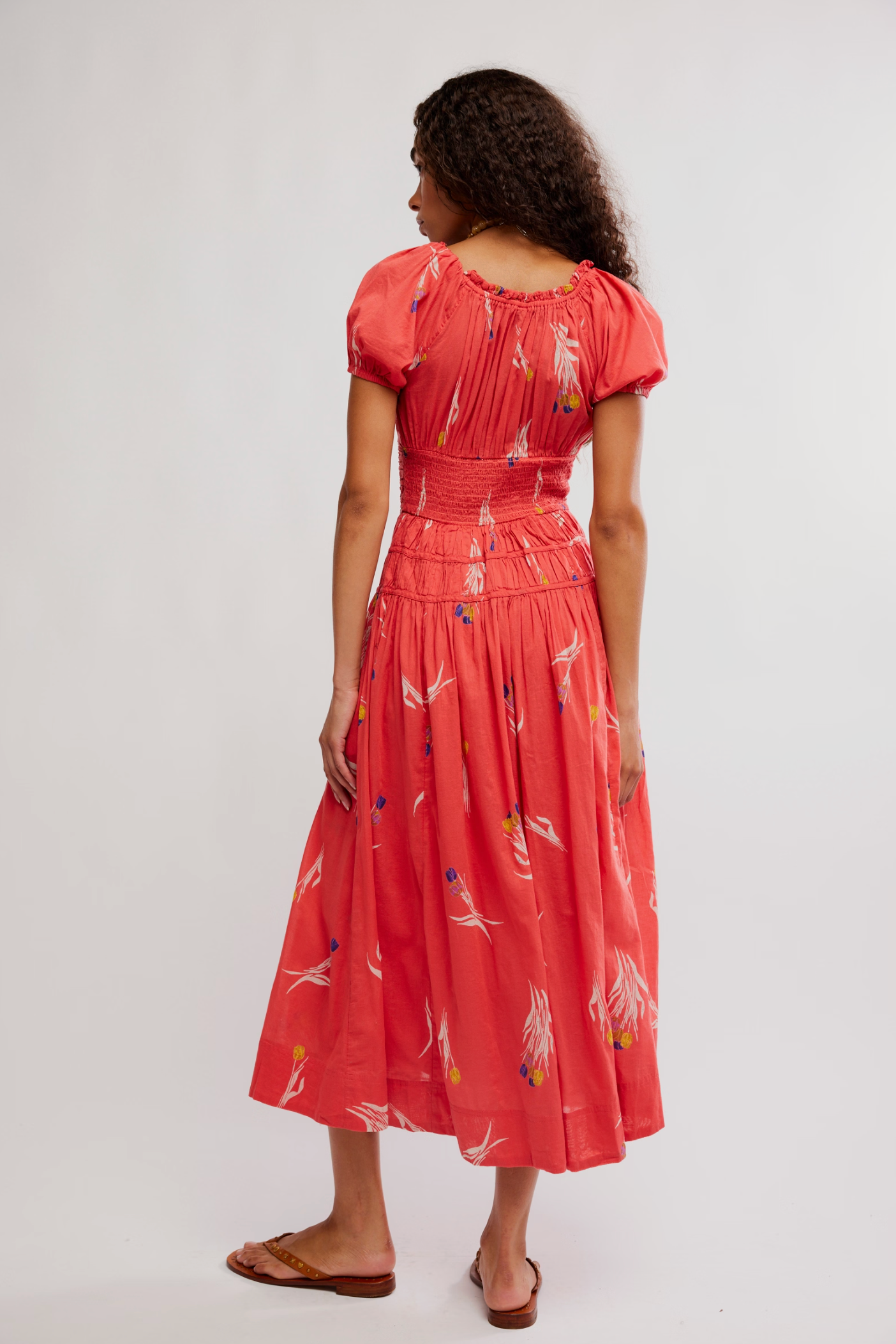 Complete Me Midi - Coral Combo