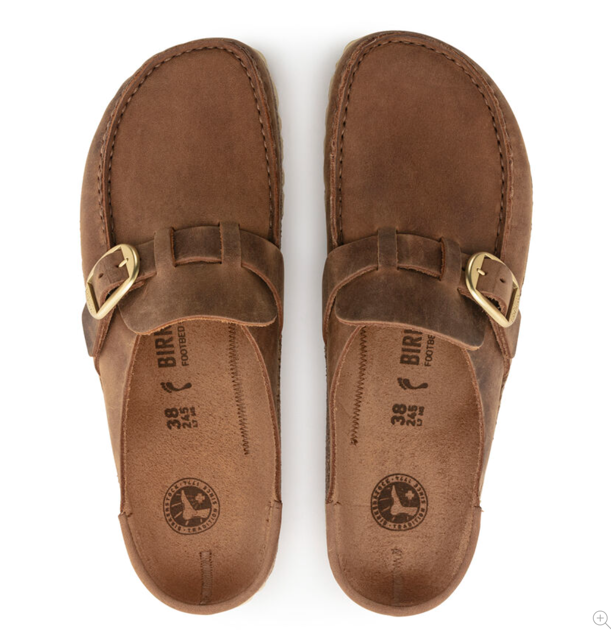 Buckley Clog - Cognac Oiled Leather