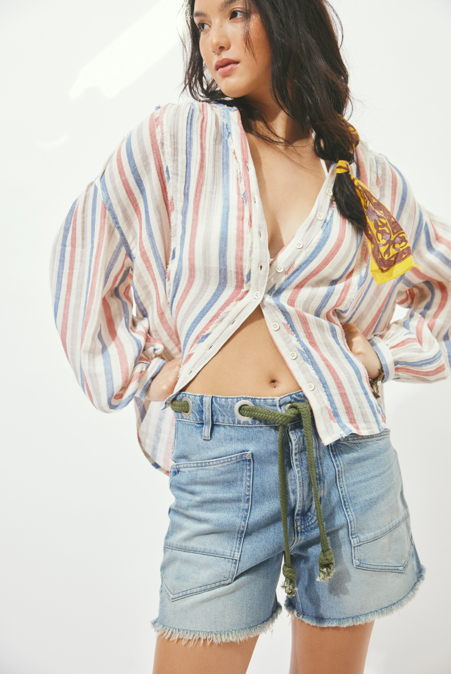 Moxie Shorts - Truest Blue