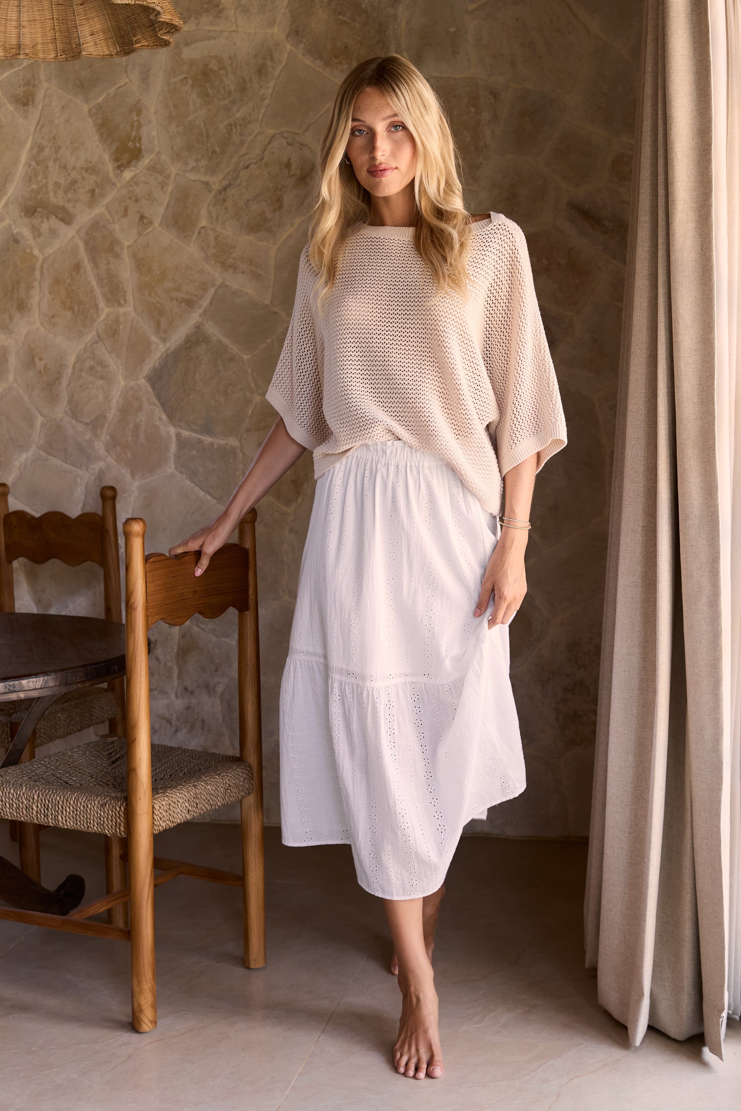 Madrid Skirt - White