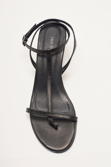 La La Land Strappy Heel - Black