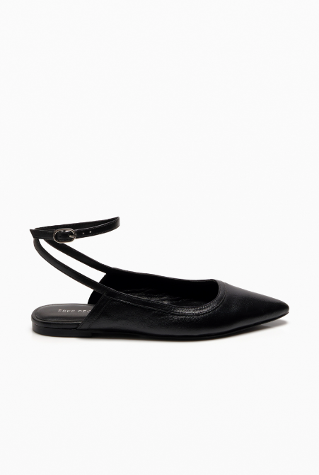 Jules Point Flat - Black