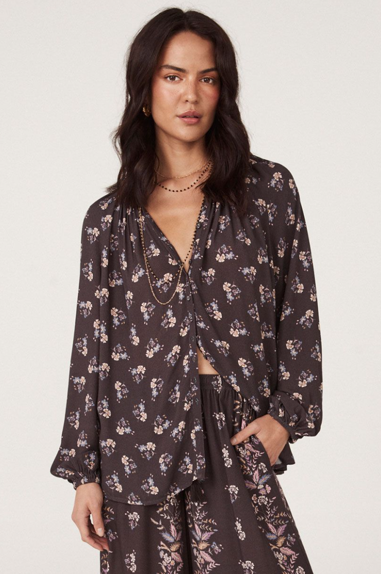Rebel Spirit Blouse - Hyacinth
