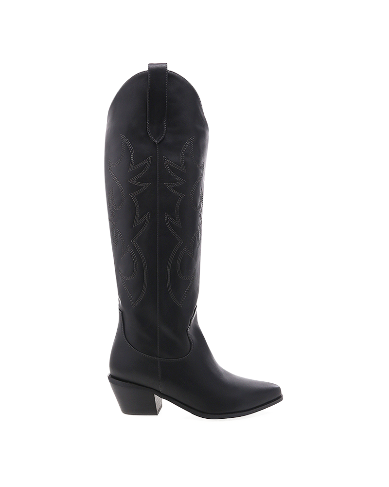 Urson Western Boot - Black
