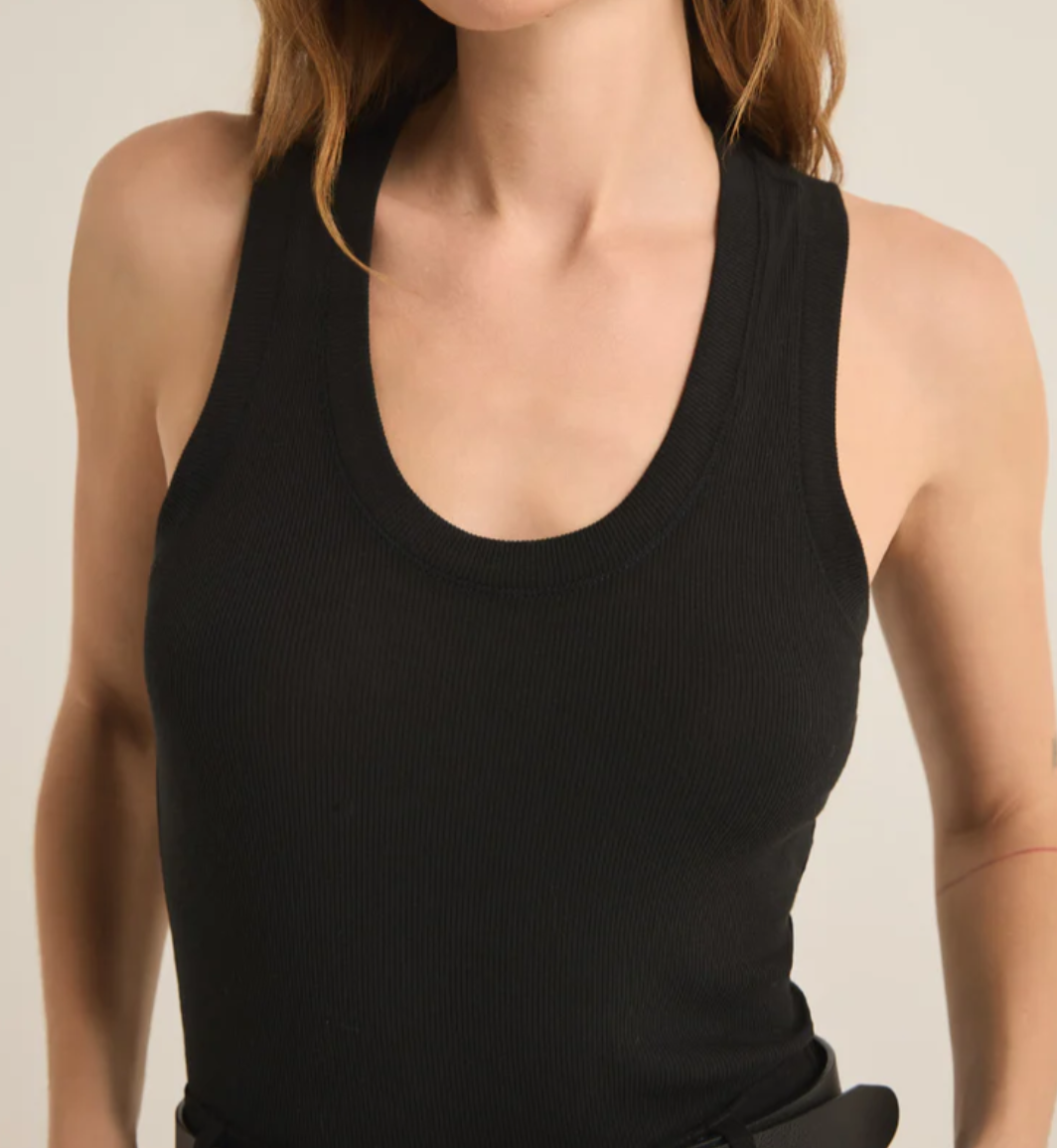 Sirena Rib Tank - Black