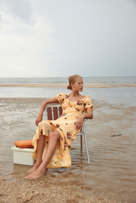 Bali Santa Cruz Dress - Golden Sands