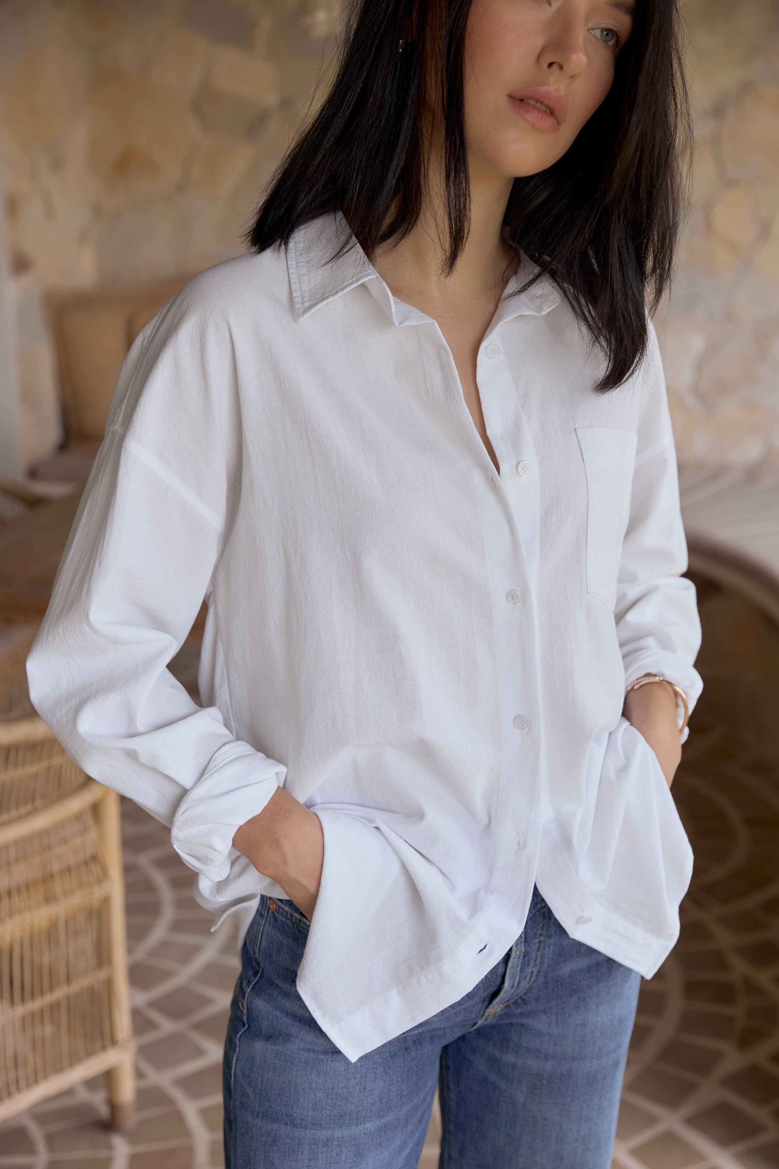 Callahan Blouse - White