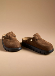 Boston Chunky Suede-Dark Tea