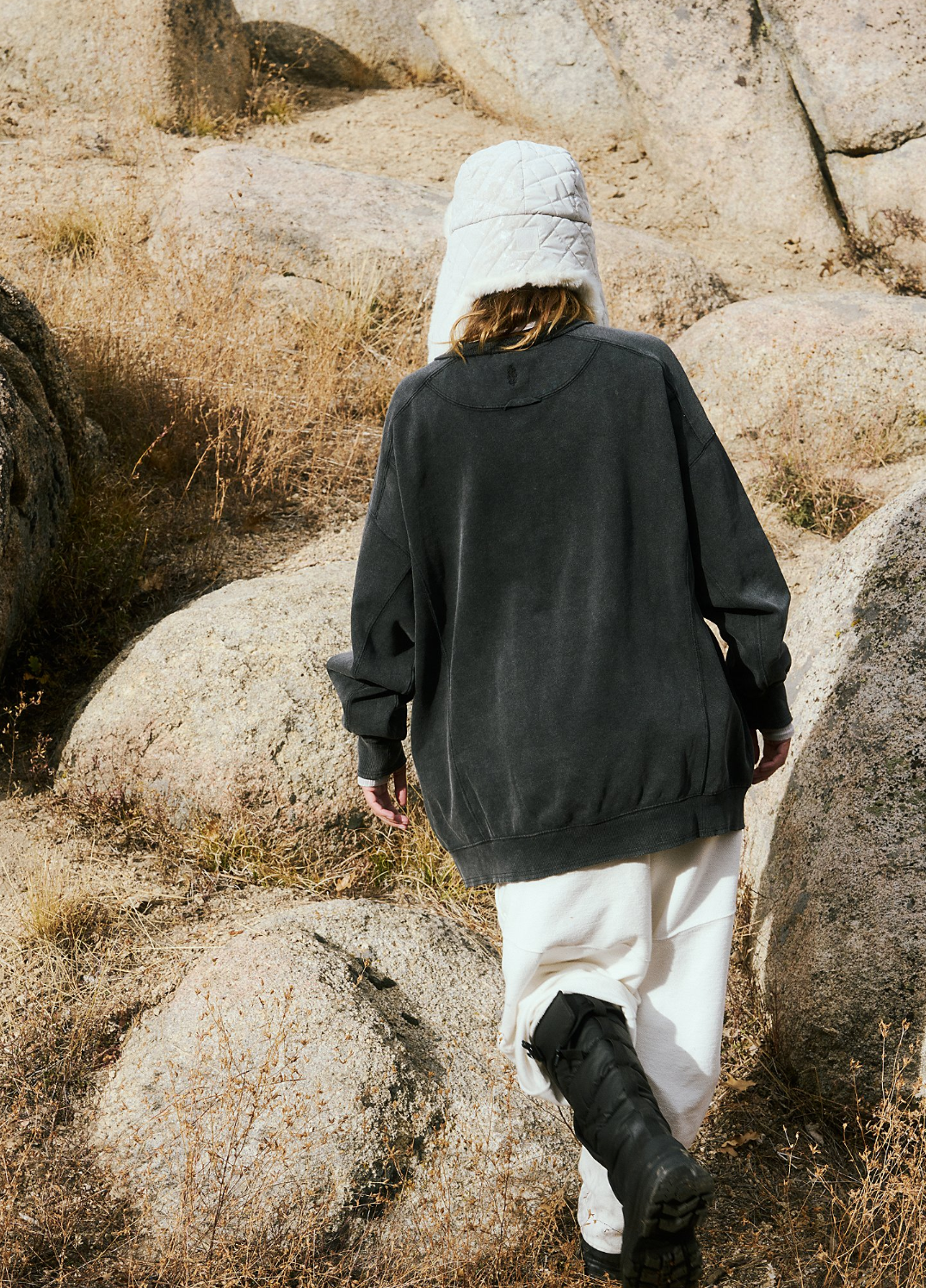 Intercept Tunic - Washed Black