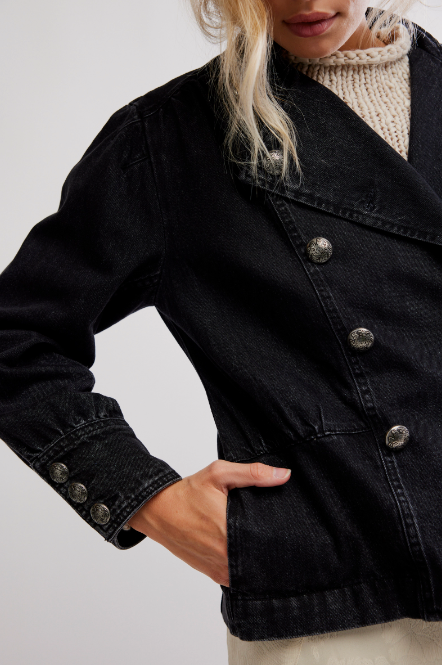 Imogene Denim Officer - Odyssey Black