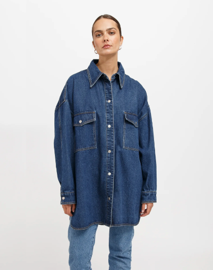 Shania Jacket - Indigo Denim