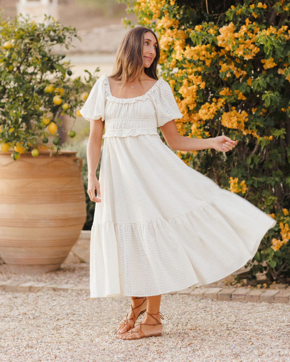 Tenley Dress - Ivory
