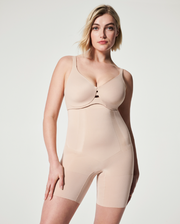 Oncore High-waisted Mid-thigh Short - Soft Nude