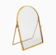 Glass Gold Arch- Top Frame 4×6