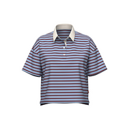 Aries Rugby Polo Allie Stripe Chambray