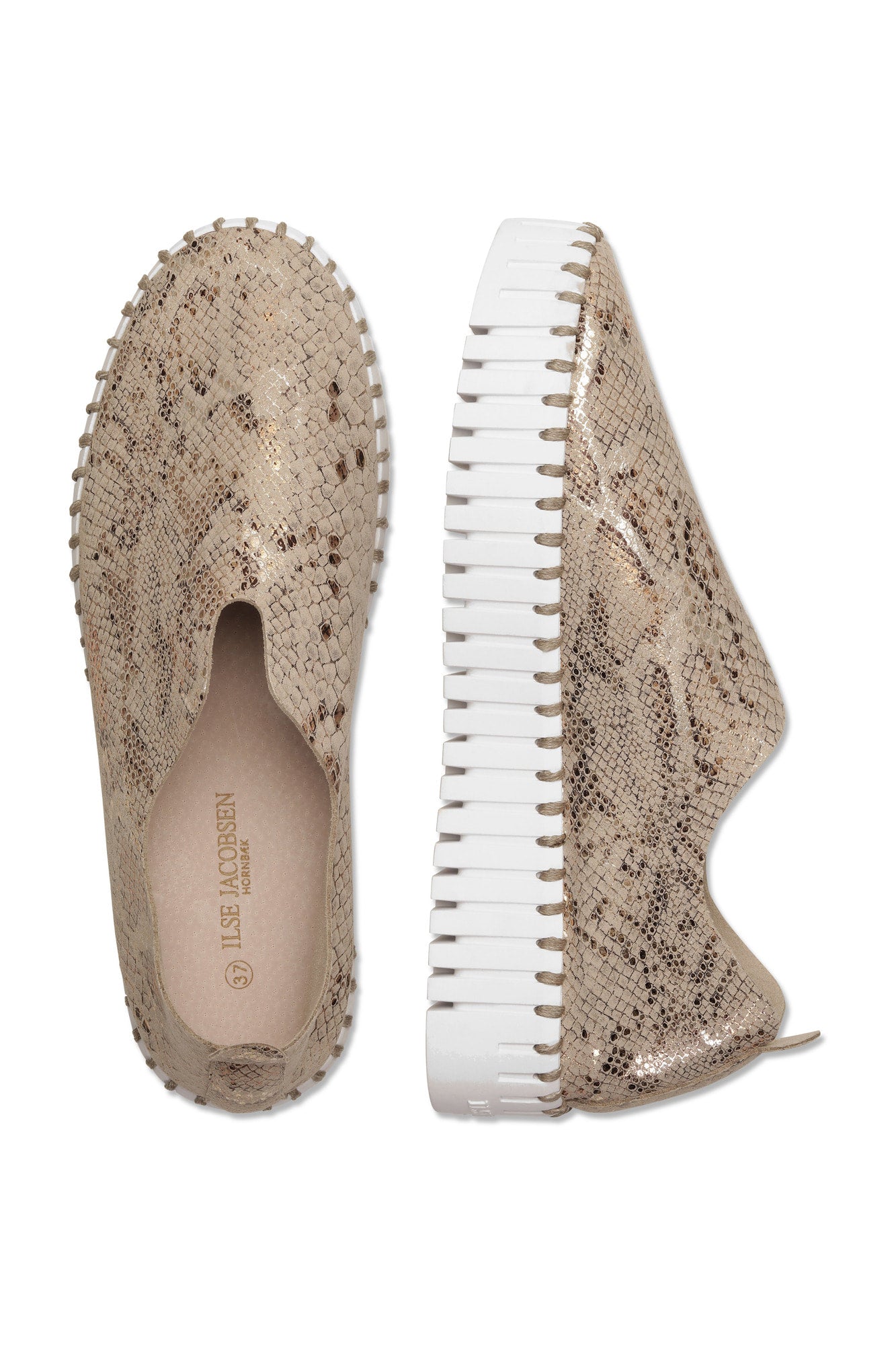 Tulip Shoe - Platform Snake