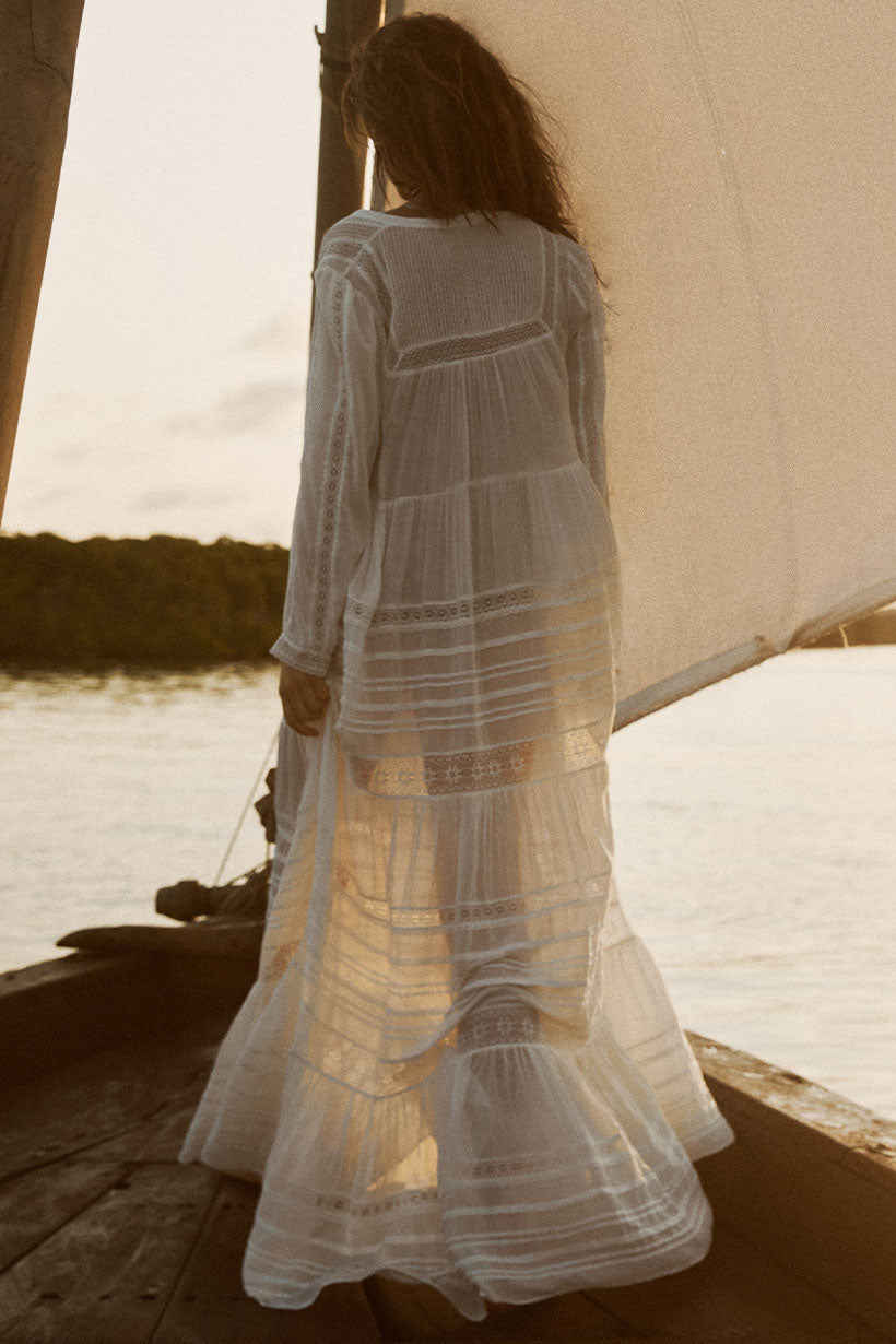 Teodora Gown - White