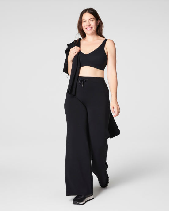 Spanx® Airessentials Wide Leg Pant - Black