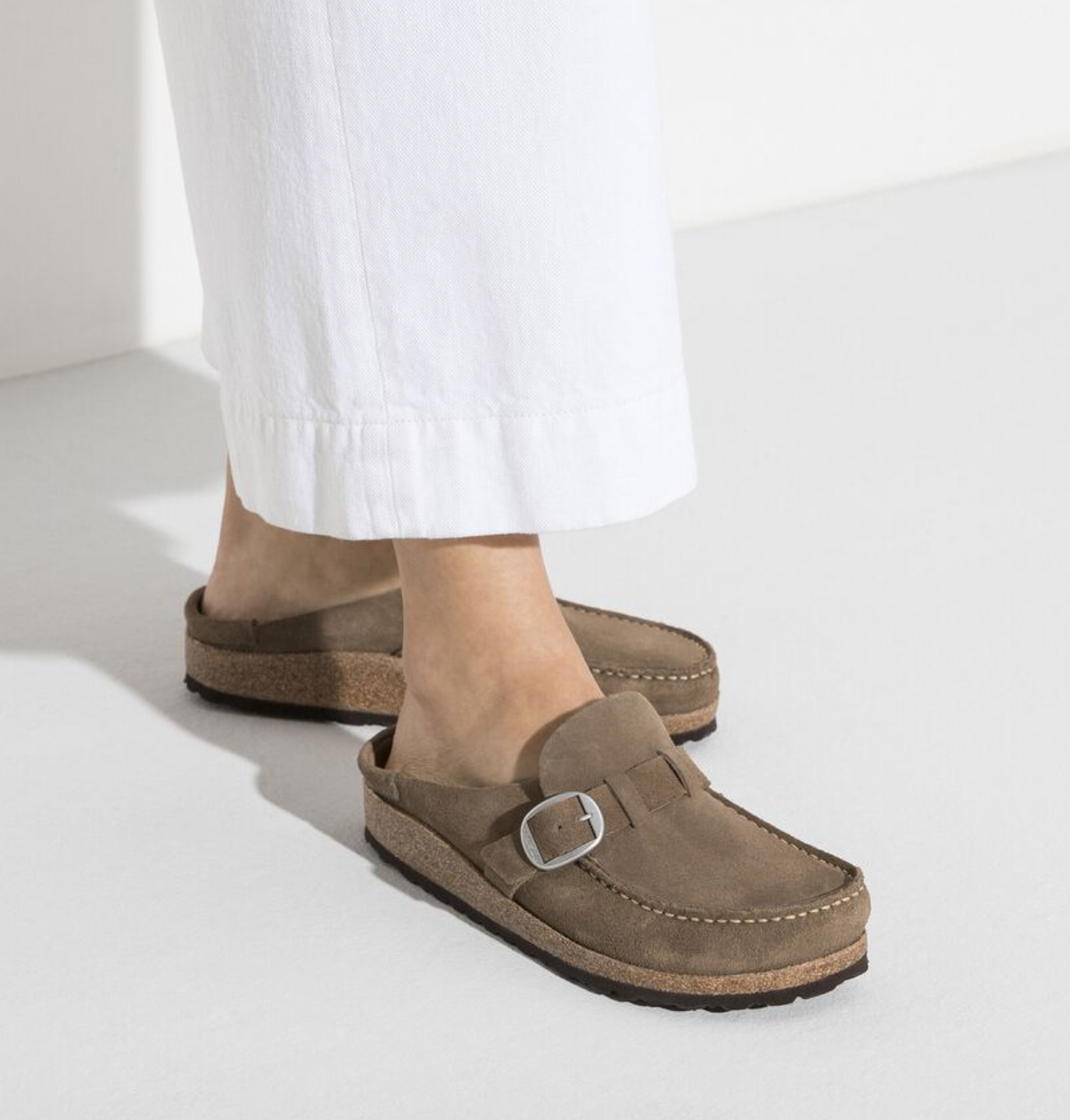 Buckley Clog - Gray Suede